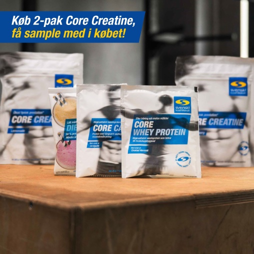 Kb 2-pak Core Creatine, f valgfrit sample med i kbet